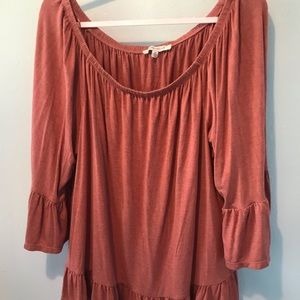 Off the shoulder top